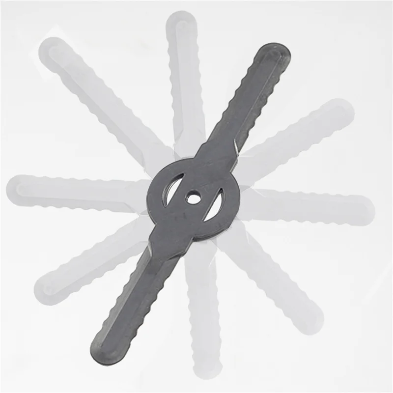 A53Q-60Pcs Plastikowe ostrza do podkaszarki do trawy Ostrze do kosiarki Akumulatorowa podkaszarka Narzędzie ogrodowe Kosiarka Akcesoria do podkaszarki