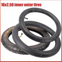 16 inch 16x2.50 tube tyre 16*2.50 tire Inner and outer For Kids Bikes Electric Small BMX Scooters