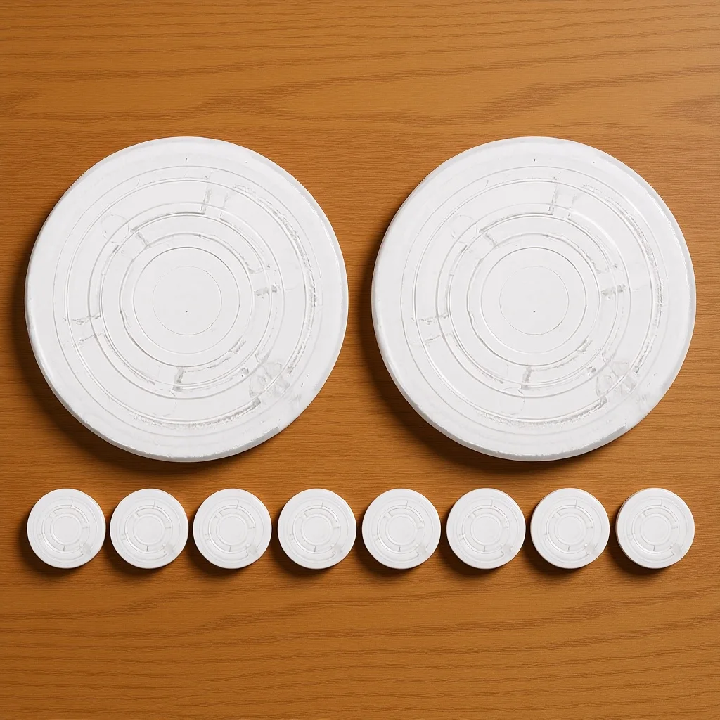 Tapa de Pedal de guitarra, tapa de protección de Pedal de efecto de plástico para reparación de guitarra eléctrica, instrumento de diseño Simple y elegante, 10 Uds.