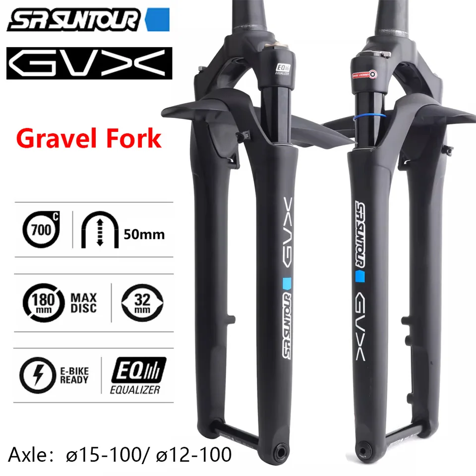 SUNTOUR GVX Gravel Bike Fork Road Bike Off-road Front Fork 700C