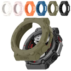 Silicone Case For Amazfit T-Rex 2 Protective Cover Bumper Soft TPU Protector Shell For Huami Amazfit Trex 2 Smart Watch Case