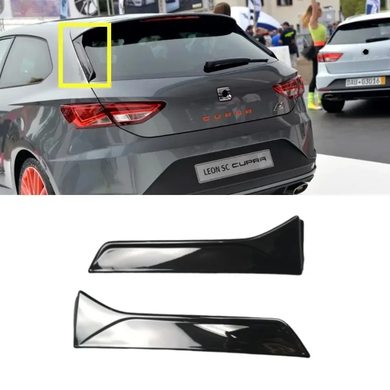 

Для Seat Leon 5F FR Mk3 MK3.5 5 хвостовая заслонка заднего багажника, спойлер для окна автомобиля, отделка губ, спойлер, дверь, задняя крыша, крыло, боковой край