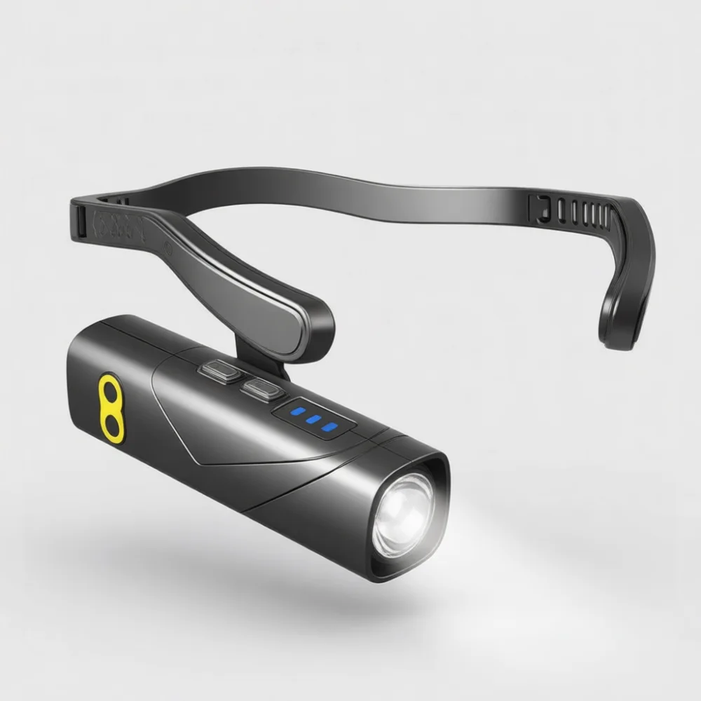 مصباح رأس LED مزود بمستشعر حرك - مراجعة Running Gear Night وسعره