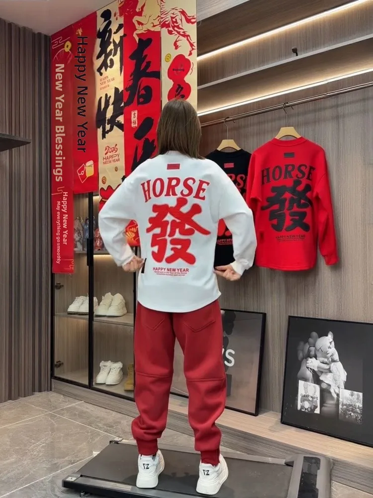 

Новая зимняя модная парная толстовка с вышитыми буквами, круглый вырез, мужская, из смесового хлопка и полиэстера, теплая повседневная одежда