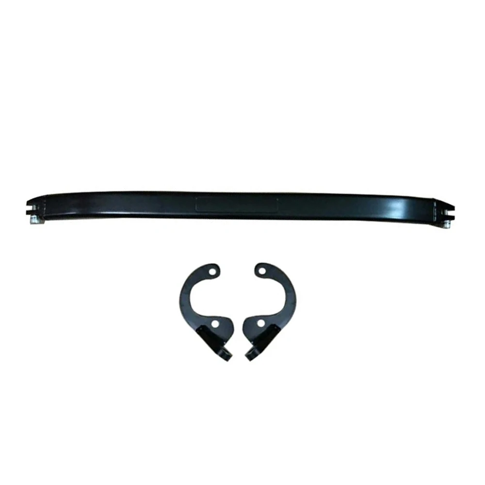 Aluminum Front Strut Bar Black for 92-00 Civic EG EK/93-97 Del Sol/94-01 Integra DC2 With SK2 Sticker