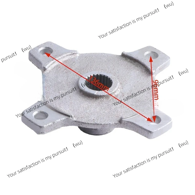 ZOCI-24T 136*4 STUD M10 Rear Wheel Hub Fit for 110cc 150cc 200cc 250cc Kandi Go Kart Buggy Karting ATV UTV Quad Bike Accessories view 4