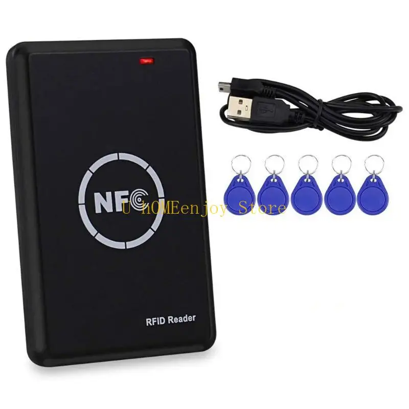 

B0KF Super Universal for Smart Card Reader Writer Duplicator IC Cloner 125KHz Copier 13.56MHz Encrypted Programme