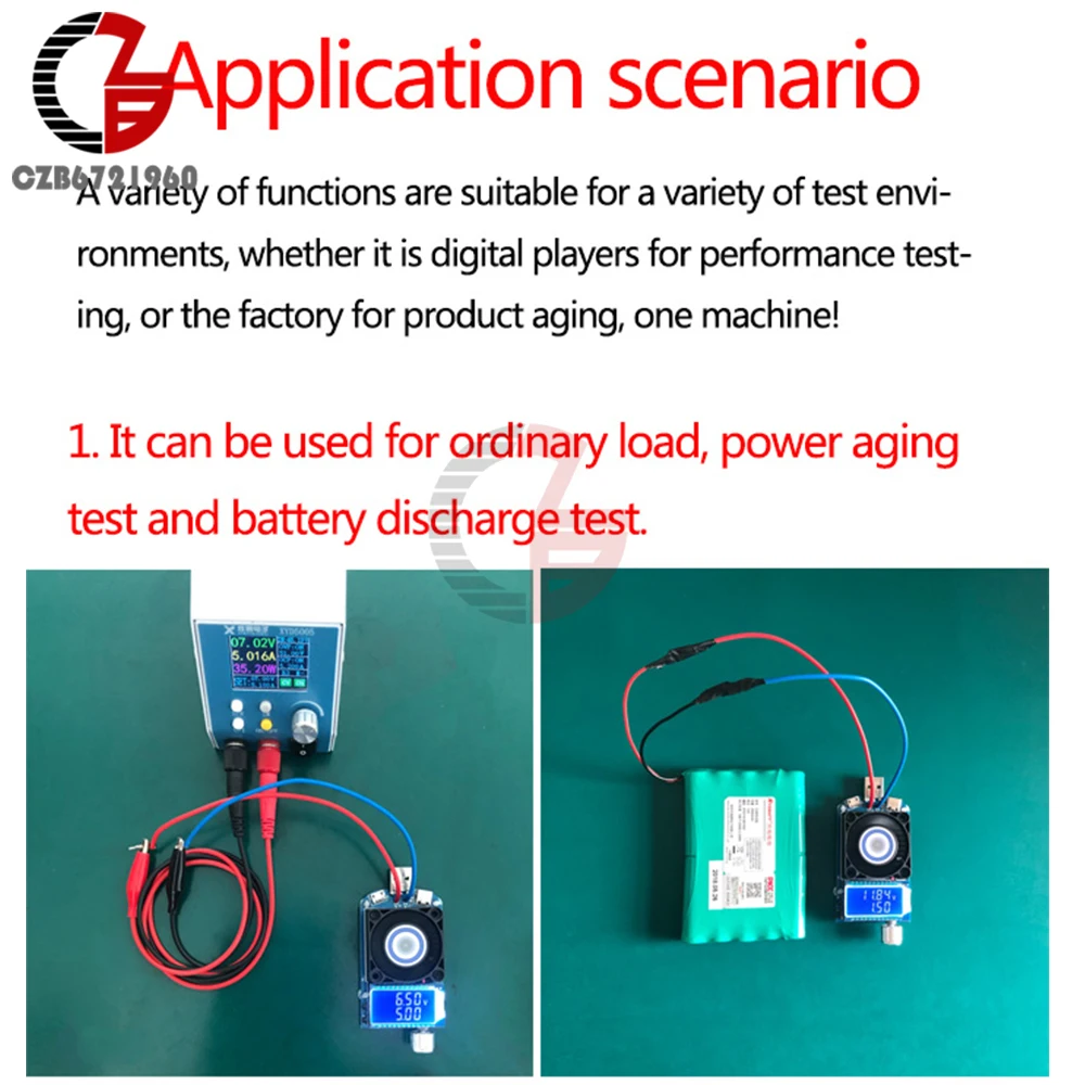 25W 35W QC2.0 QC3.0 Usb Electronic Load Adjustable Constant Current Aging Resistor Battery Voltage Capacity Tester Voltmeter