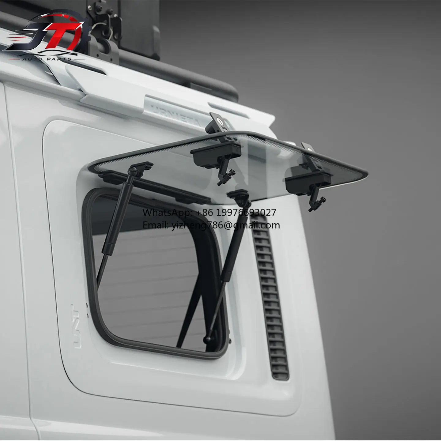New style Urnieta-1970 Gullwing Window Kit, Side Window Replacement With Hydraulic Struts, Direct Bolt-On Installation For Suzuk