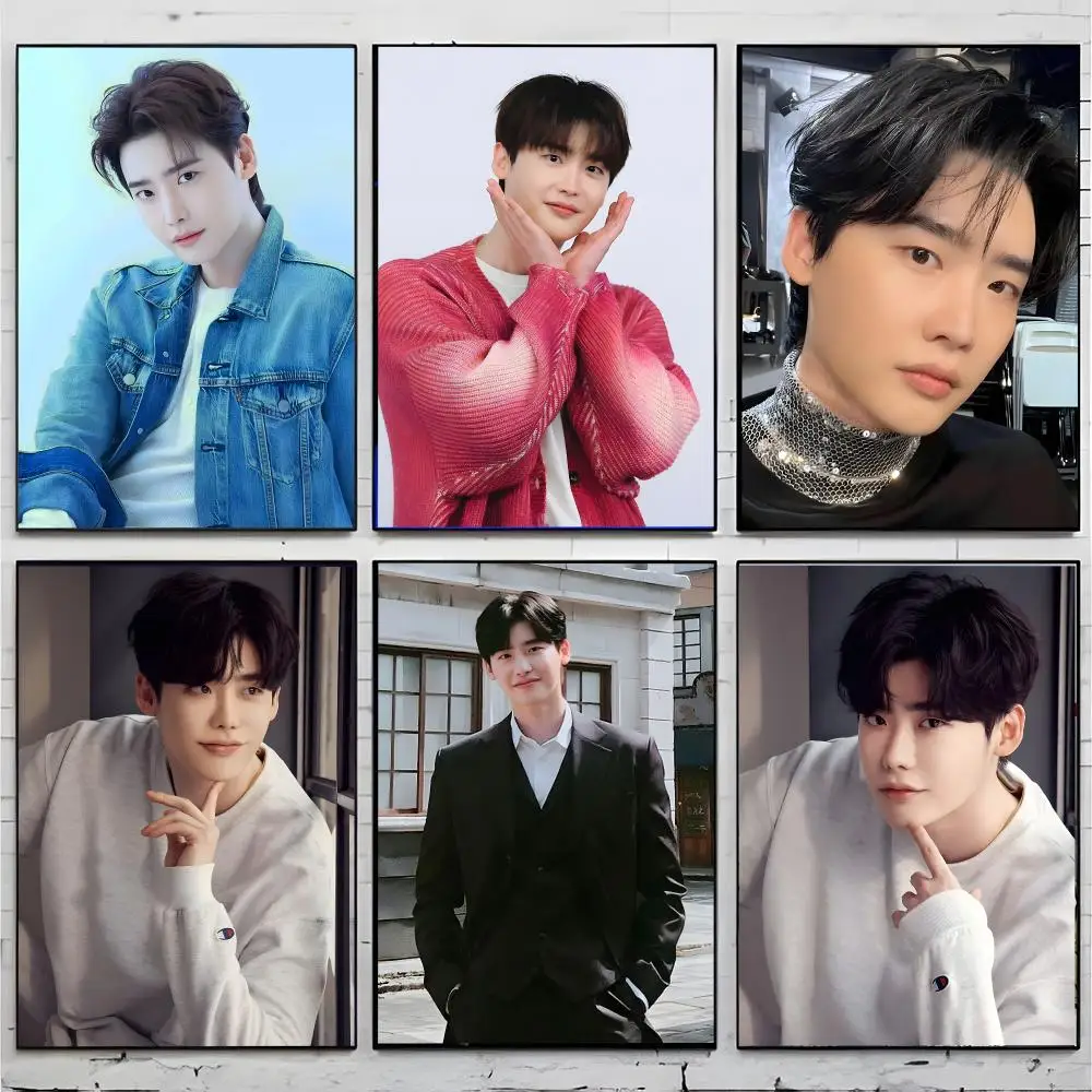 Korean Handsome Male Star L-Lee Jong Suk Poster Superior Home Space  Indoor Decorative Art & Home Decor