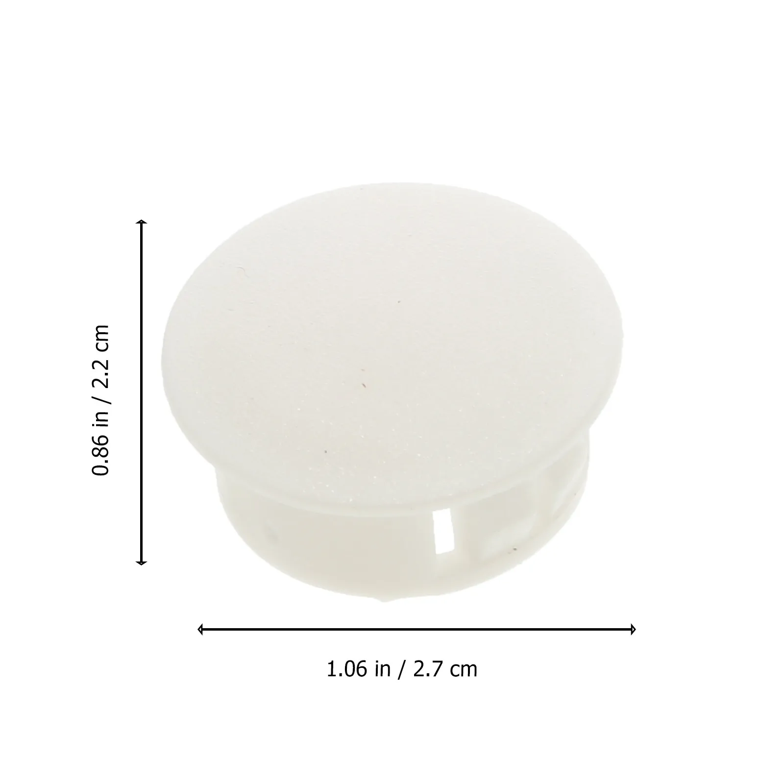 27Pcs Wall Screw Covers Reliable Protective Caps for Holes - Compact Design Easy to Install and Remove Plastic Screw Covers