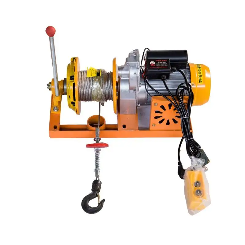 

High-Speed Electric Wire Rope Winch New Model Lifting Crane Clutch with Motor for Retail Restaurant Industries Metal Material