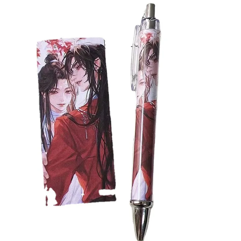 

tian guan ci fu Gel Pens hua cheng xie ling comic kawaii school supplies Black 0.5mm neutral pen