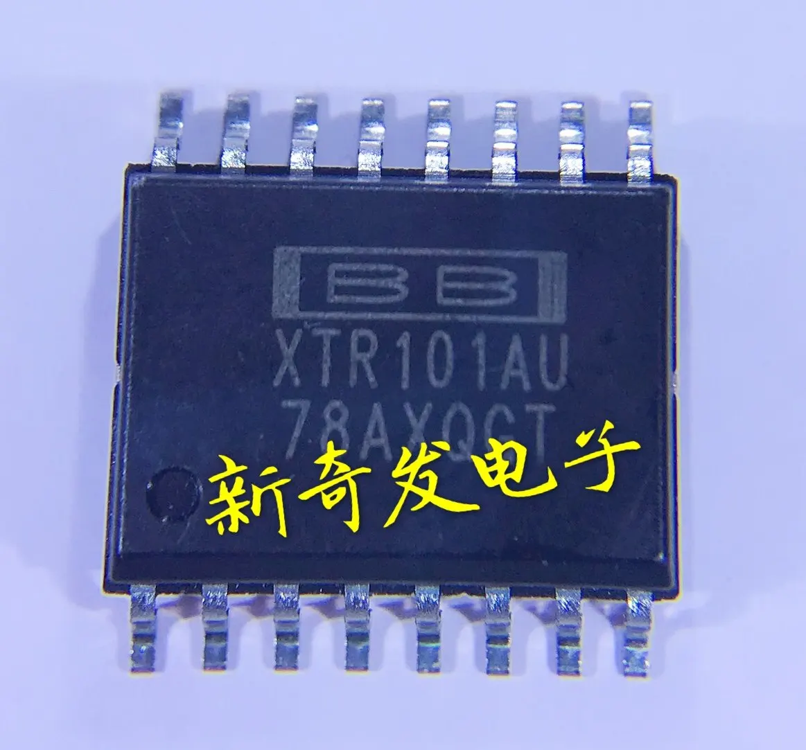 XTR101AU package SOIC16 sensor and detector interface, brand new and original