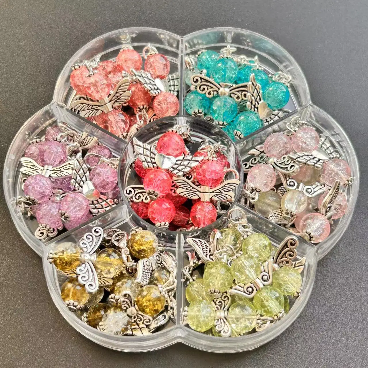 10/5pcs Zinc Alloy Knitting Stitch Markers Crochet Stitch Lock Knit Needlework Accessories Knitting Locking Stitch Marker