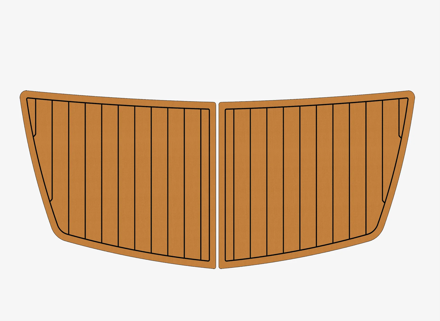 

Нескользящий морской коврик из искусственного тикового дерева из ЭВА, самоклеящийся коврик для яхты, кокпита диаметром 6 мм для 2012-2015 годов Tige Z3 sp, легко устанавливается