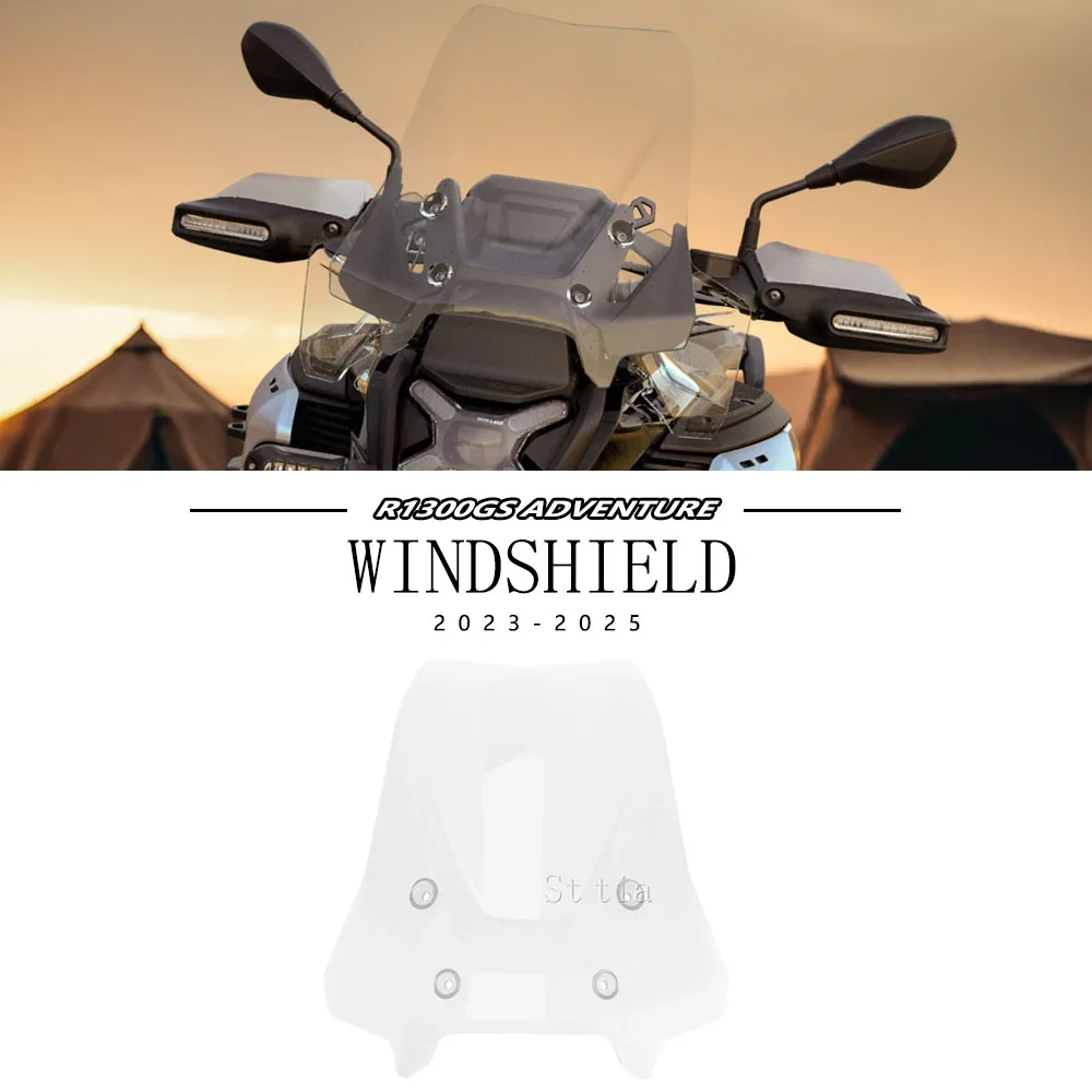 Motorcycle Accessorie For BMW R1300GS GS1300 2023 2024 2025 NEW WindScreen Windshield Viser R 1300 GS Adventure Screen Deflector
