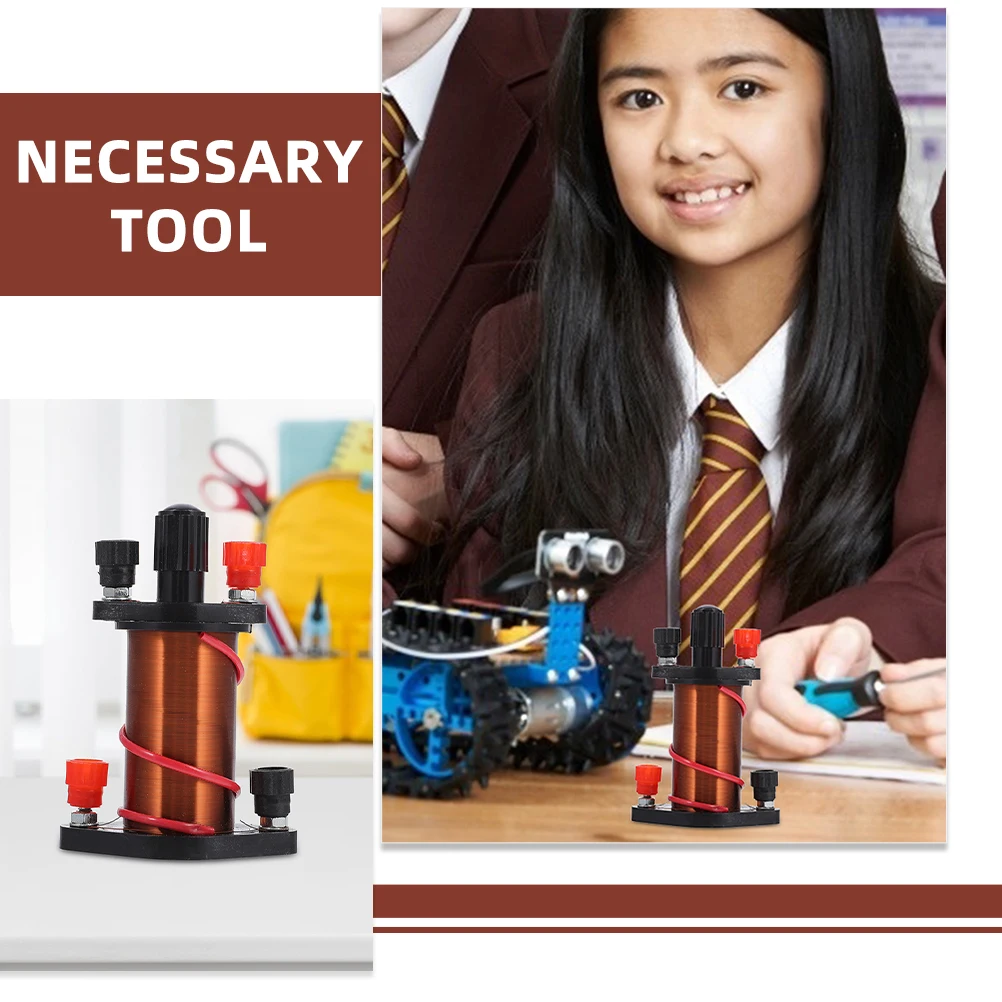 2 pcs Electromagnetic Induction Coil Copper Solenoid For Physics Experiment Teaching Tool School Laboratory Equipment