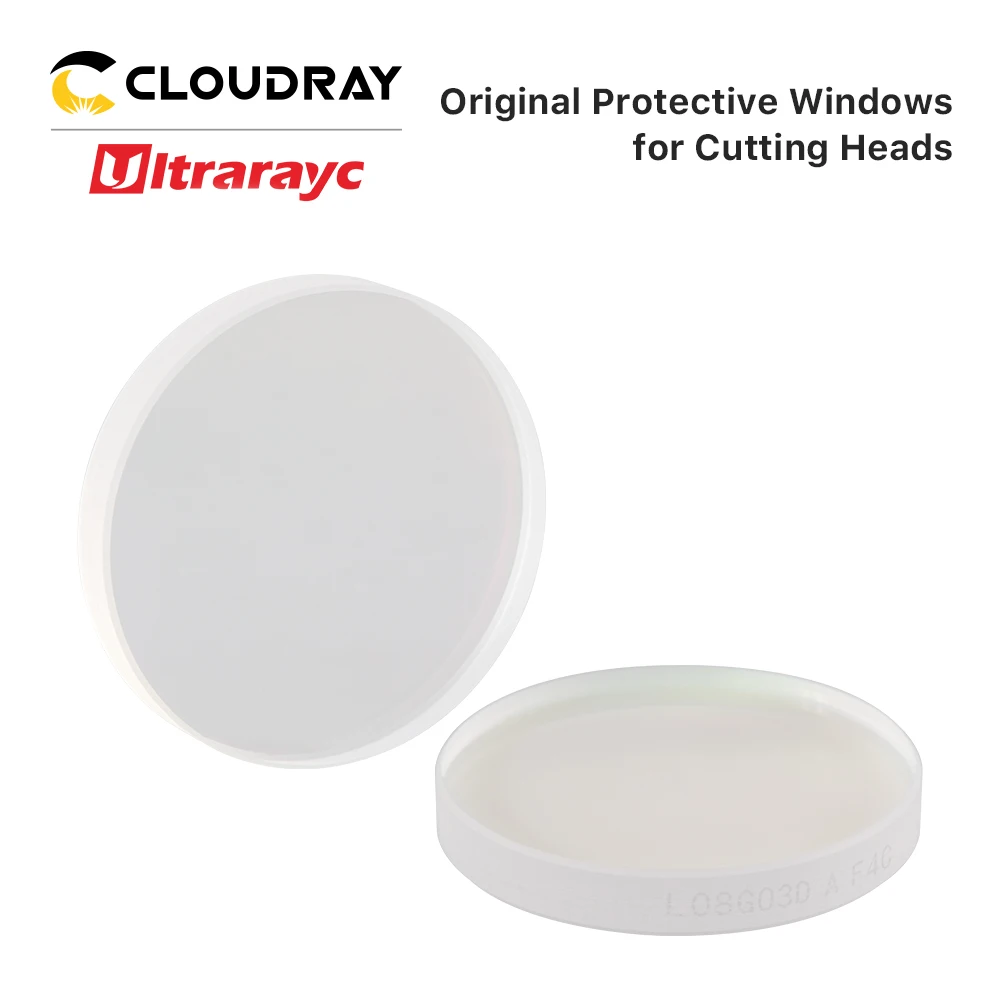 Ultrarayc Laser Protective Windows P0595 21.5x2 24.4x2 37x7mm 20KW 30KW Optical Protective Lens for Precitec Cutting Head