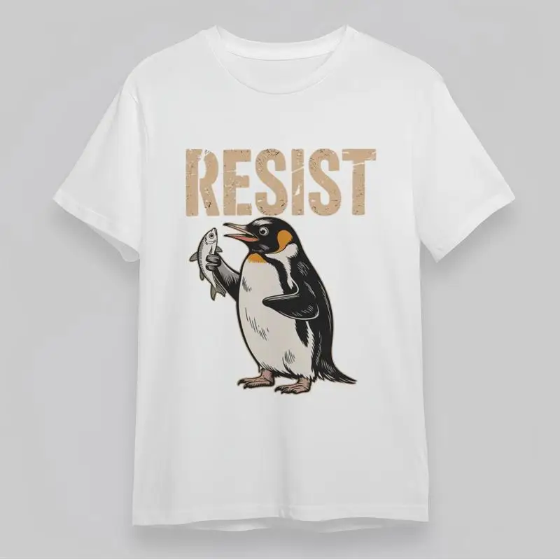 

Женская легкая эластичная классическая футболка Happy Bird Holding Fish