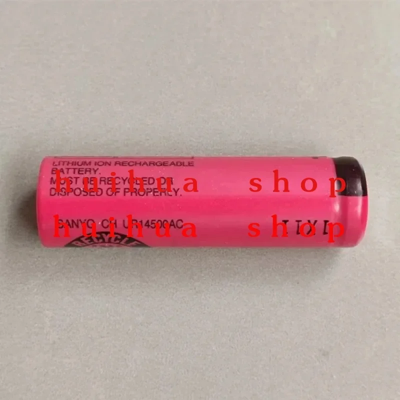 2PCS/Lot Sanyo UR14500AC 3.7V 740mAh Flat Head Battery For Braun Oral-B Pro 2 Type 3766 S5 S6 S7 S51 53B 73S 4200 5762 Shaver zm
