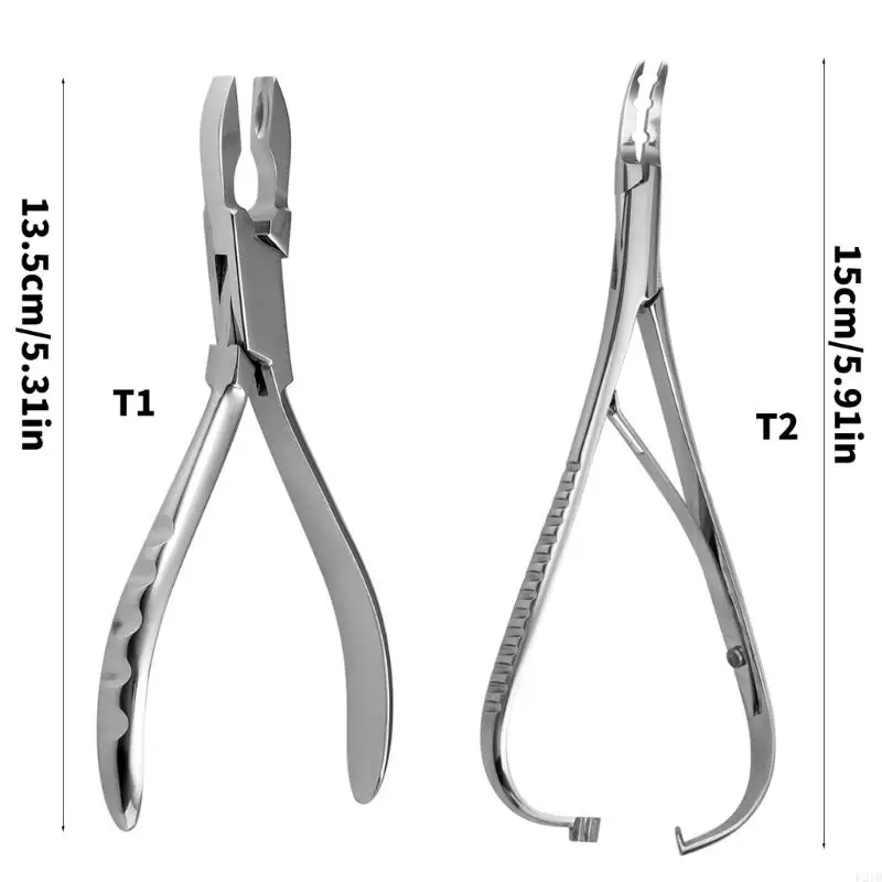 F2TD頑丈なステンレススチールリング閉ざされたプライヤーボディジュエリー製造ツールのデザインへの眉毛など