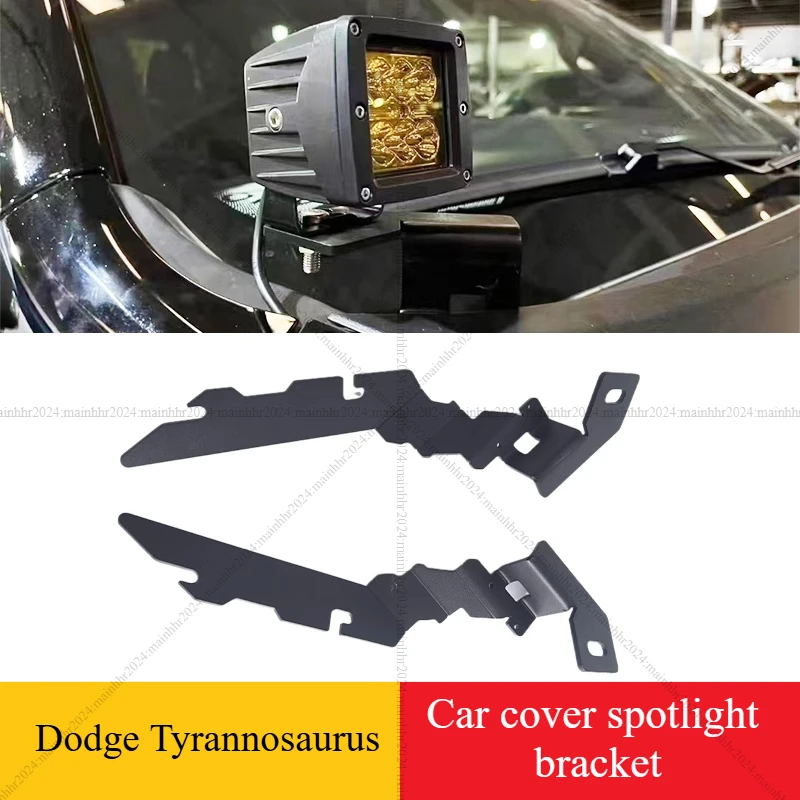 

Applicable to 22-24 Dodge Tyrannosaurus Rex TRX cover A-pillar spotlight bracket modified new searchlight bracket
