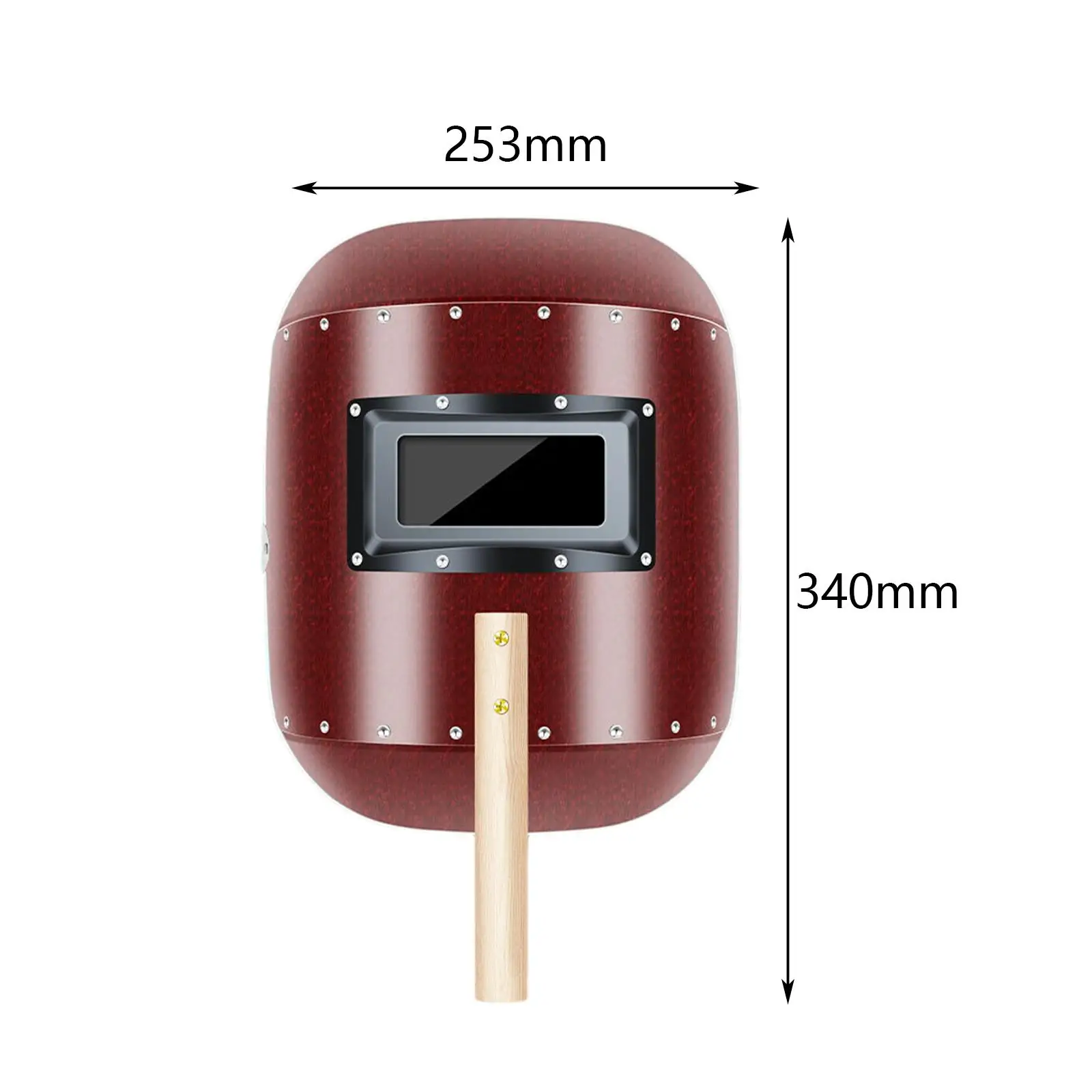 Welding Mask, Semi Automatic Handheld , Welding Hat, TIG Grinding Face Protector for Sandblasting
