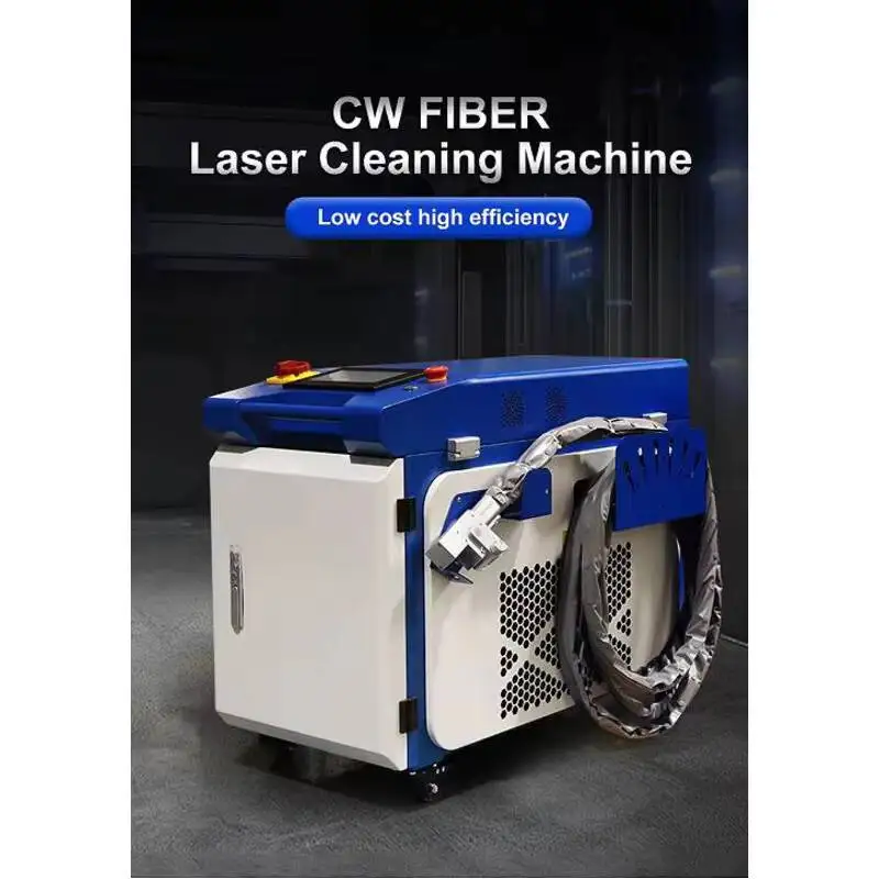 Rust Removal Head SUP22C 3000W 2000W 1500W Portable Fast Laser Cleaning Machine