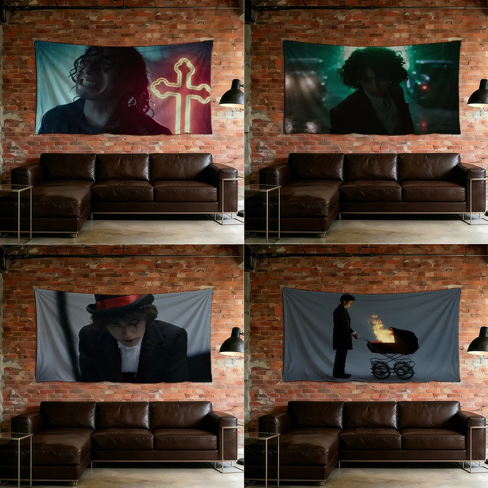 Singer S-Sub Urban flag For Room Dorm Camping Picnic Art Style Garage Bar wall Decoration Banner