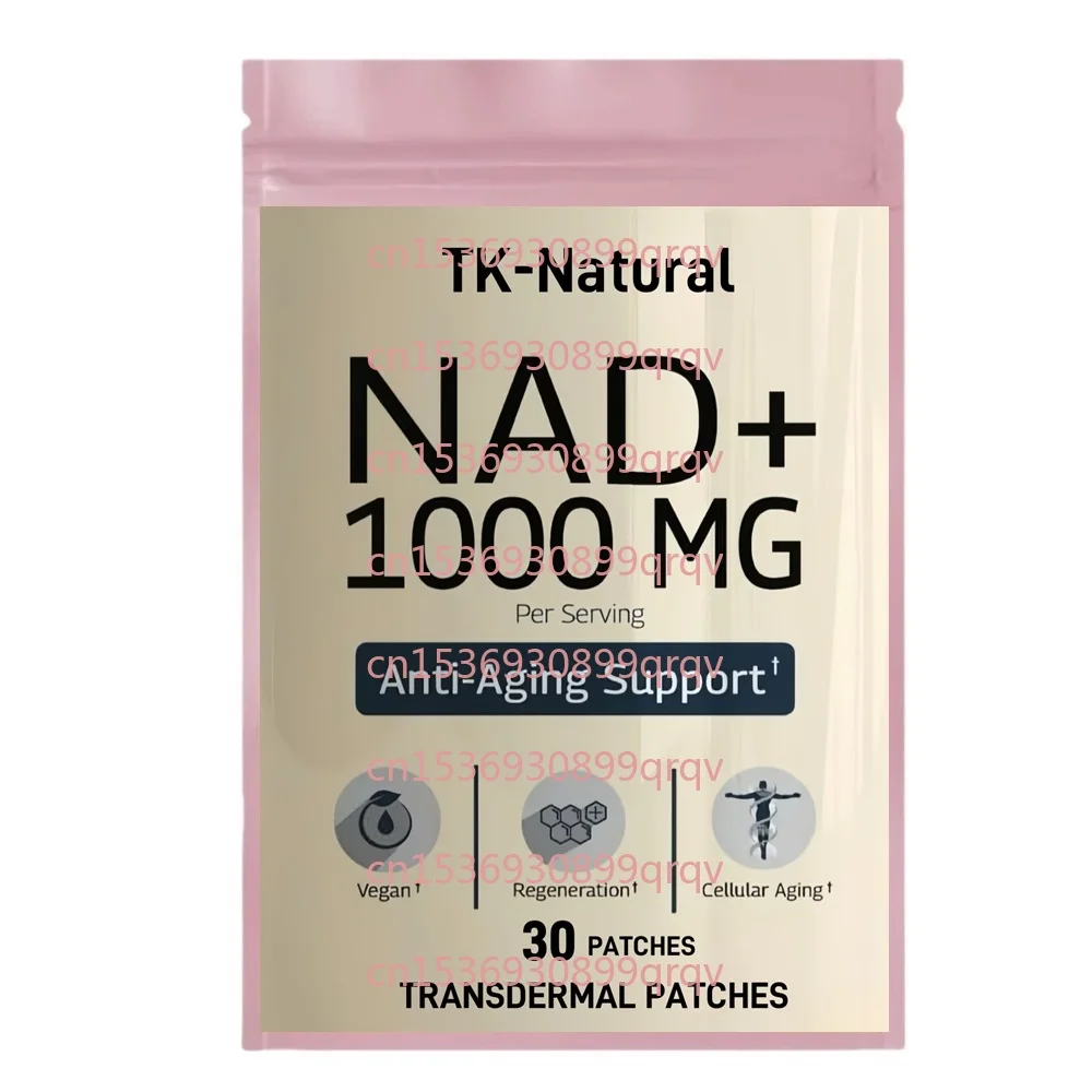 

30 трансдермальных пластырей NAD — для поддержания клеточного здоровья, выносливости и здорового старения