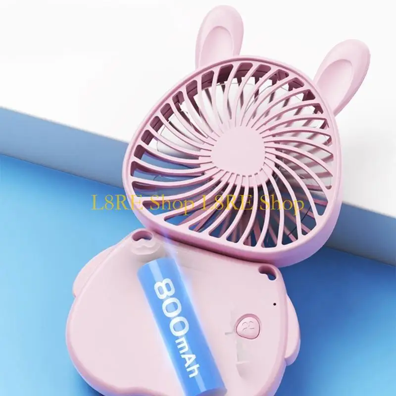 

L8RE Маленький портативный вентилятор Вентилятор с шеей Электрический вентилятор Летний охлаждающий вентилятор Легкий вентилятор