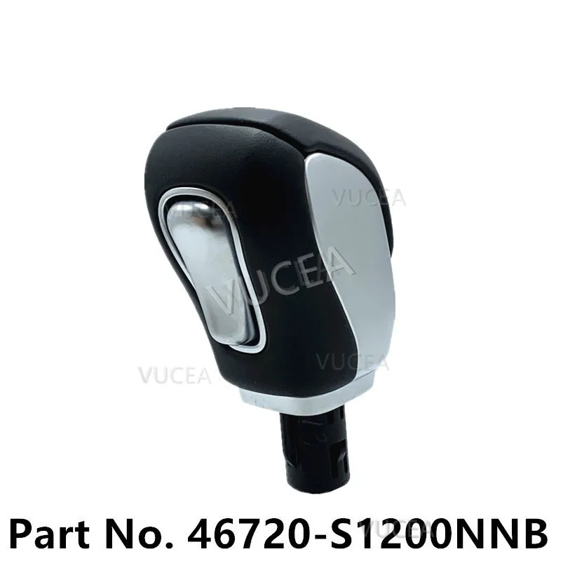 

New Genuine A/T Leather Gear Shift Lever Knob 46720-S1200NNB 46720S1200NNB For Hyundai Santa Fe 208 2019 2020