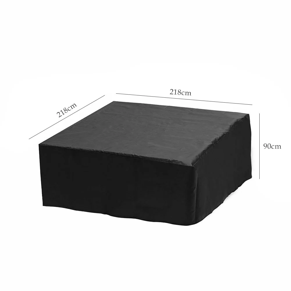 Waterproof Hot Tub Cover Heavy Duty UV Resistant SPA Cover Square Cover for Hot Tub