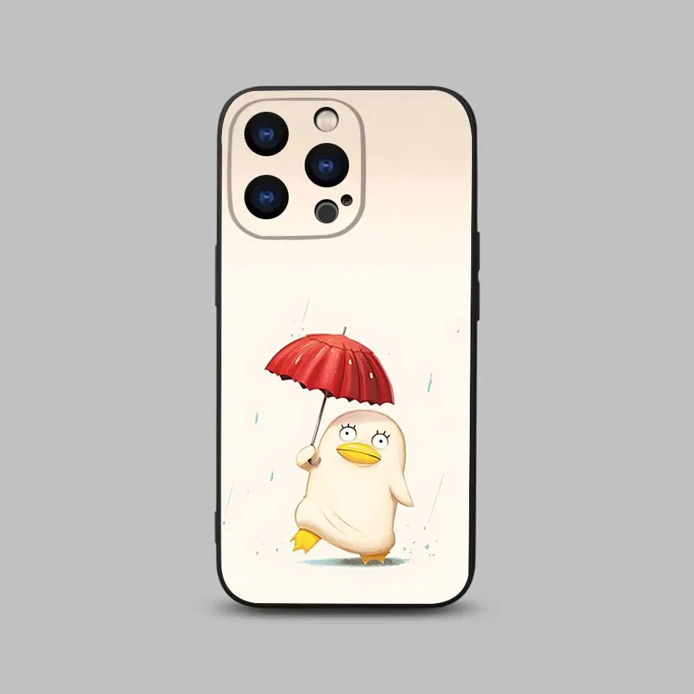 เคสโทรศัพท์ลายอนิเมะ G-GinTamaS สำหรับ iPhone 17,16,15,14,13,12,11,Pro,Max,Plus,X,XS,SE4,E,Mini,เคสนิ่มสีดำ