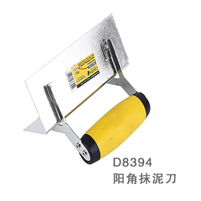 

Stainless Steel Plastering Trowel Concrete Trowel Construction Tools External corner plastering tool