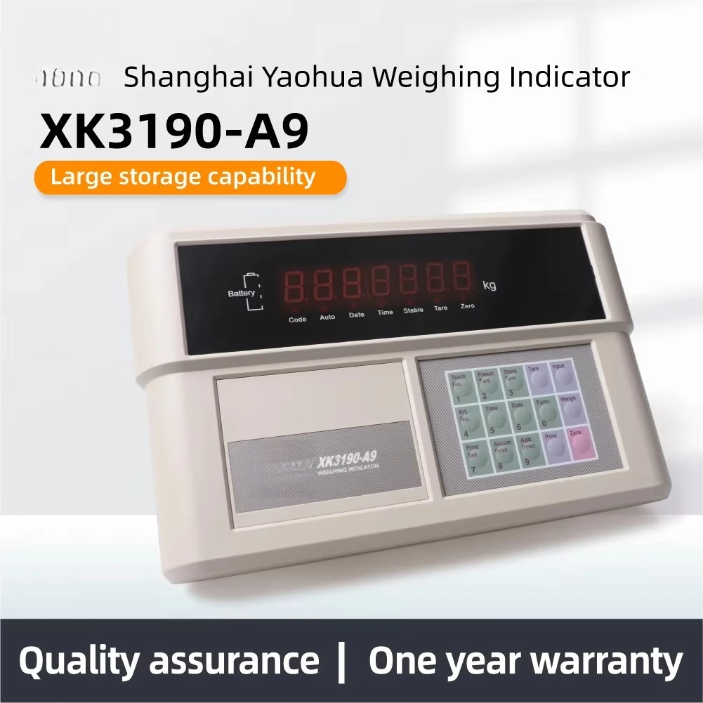 XK3190 A9 Electronic Weighing Indicator with Printer for Weighbridge OEM and ODM Customized Support