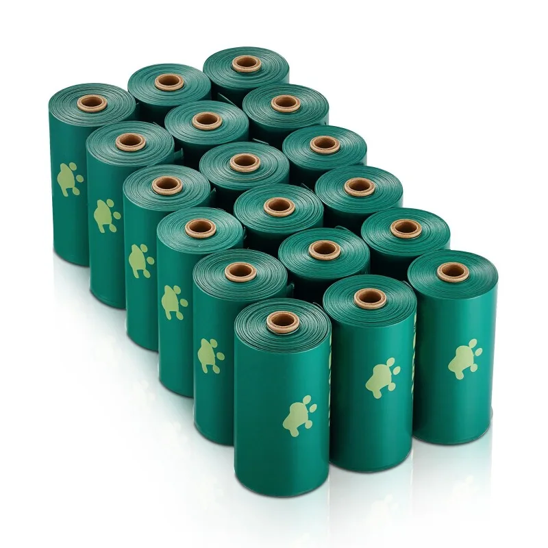 18 Rolls Dog Poop Bags, 270 Counts 13 X 9 in, Sturdy & Thick Pet Waste Bags, Biodegradable HDPE Waste Bag Refill Rolls, Leak-Proof Unscented Trash Bag for Doggie Cat Pet, Dispenser Not Included