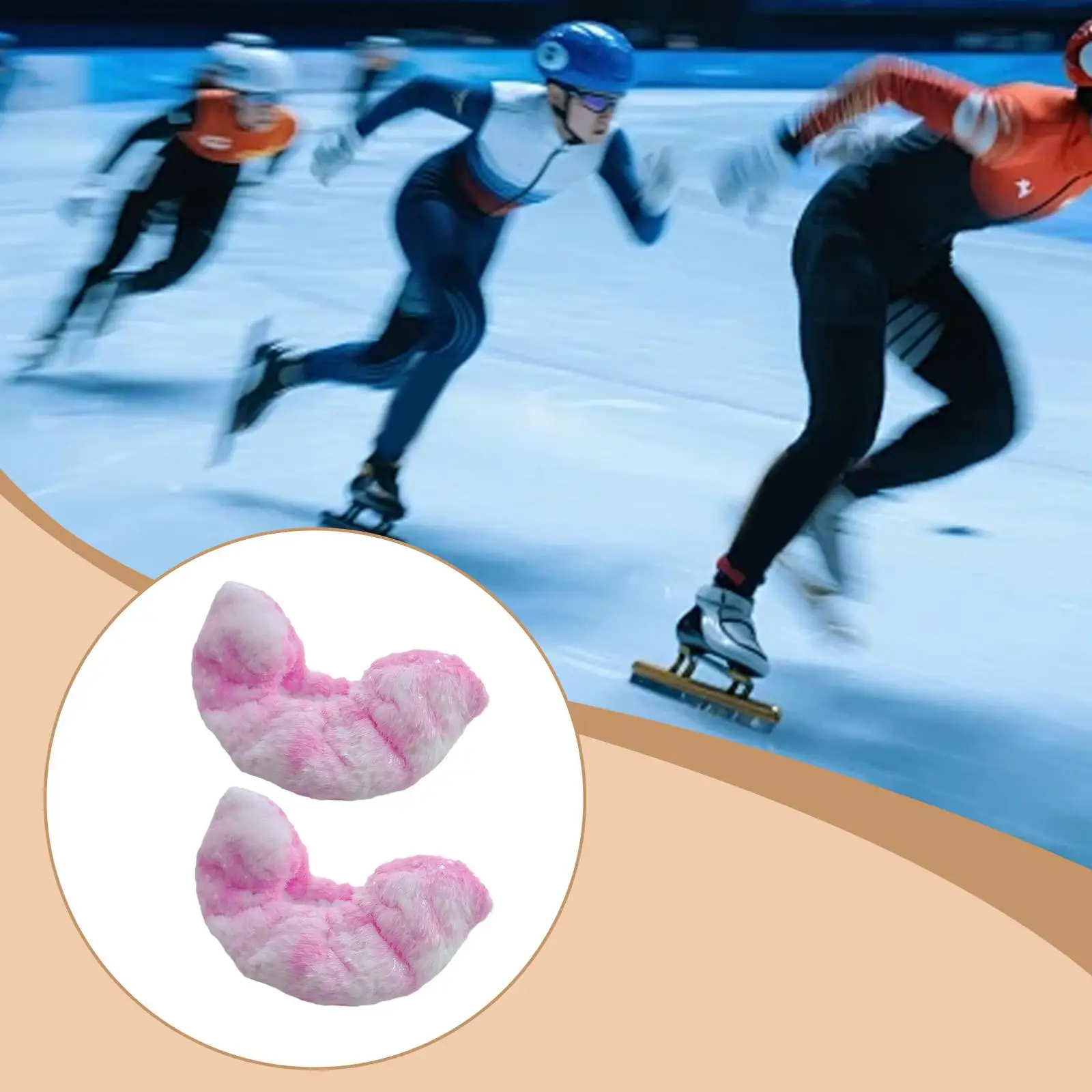 

Ice Skate Shoes Covers Soakers Absorbent Protect Supplies Sports Universal Plushie for Adults Comfortable Ice Skate Guards