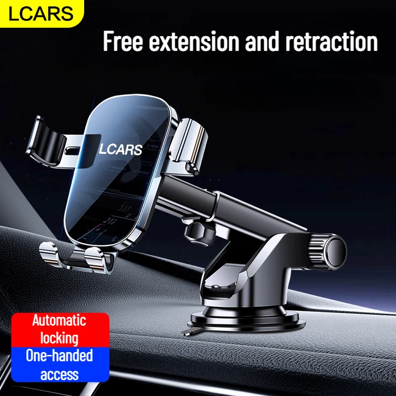 

Alloy Gravity-Type Mobile Phone Car Holder New Car Central Control Instrument Panel Suction Cup Navigation Special Universal Support Bracket