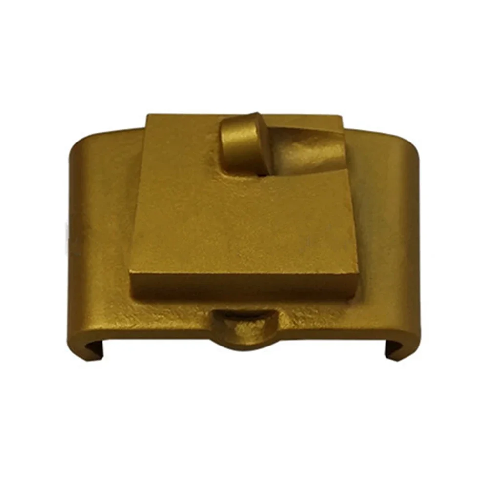 9 cuscinetti PCD rotondi singoli e grandi per la rimozione della resina epossidica con blocco diamantato EZ Change per lucidatrice per pavimenti in cemento