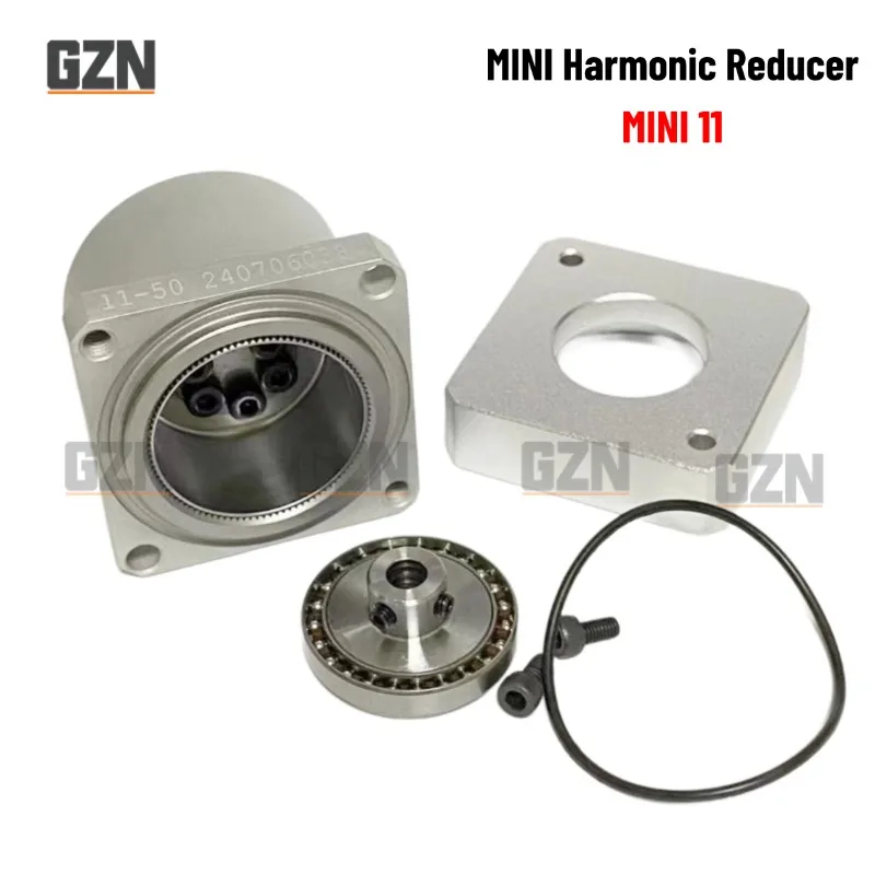 1PCS Small and Micro Harmonic Reducer MINI11  with 42 Step Motor Deceleration ratio 30:1 50:1 80:1 Reducer Humanoid Joint Robot