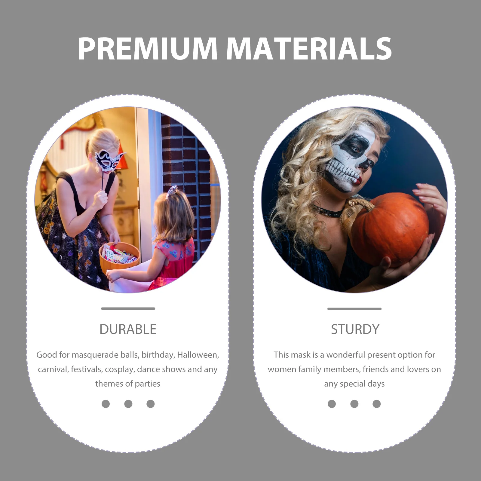 

2pcs Metal Rhinestone Mask Prop Half Face For Halloween Carnival Party Cosplay Festival Masquerade Decorative Accessory