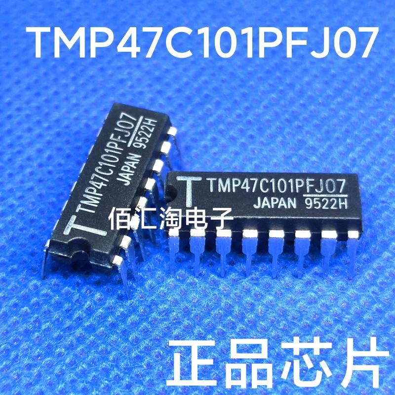 TMP47C101P  TMP47C101PFJ07  Brand new genuine product:PDIP-16