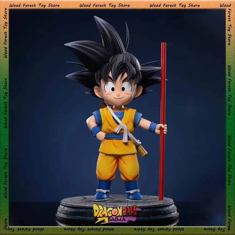 18cm Dragon Ball Anime Figure Daima Goku Action Figure Super Saiyan Son Goku Figurine Statue Model Collectible Toy Xmas Gift