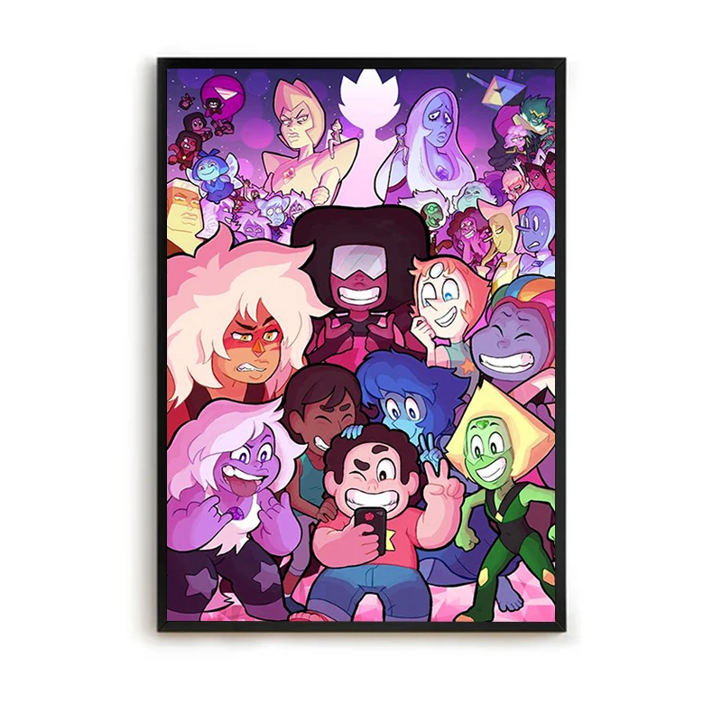 Posters for Wall Decoration Painting on Canvas Steven Universe Classic Cartoon Decorative Pictures for Living Room Decor Poster