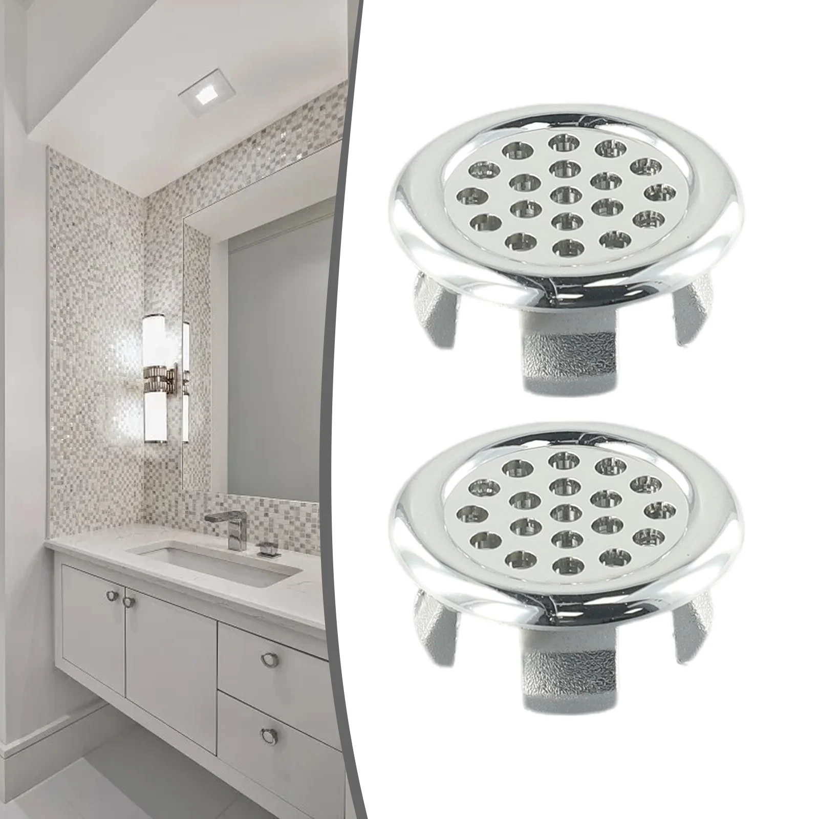 

High Quality Practical Brand New Easy Accessibility Sink Overflow Ring Sanitary Pedestal Hot Sale Replacement Hole