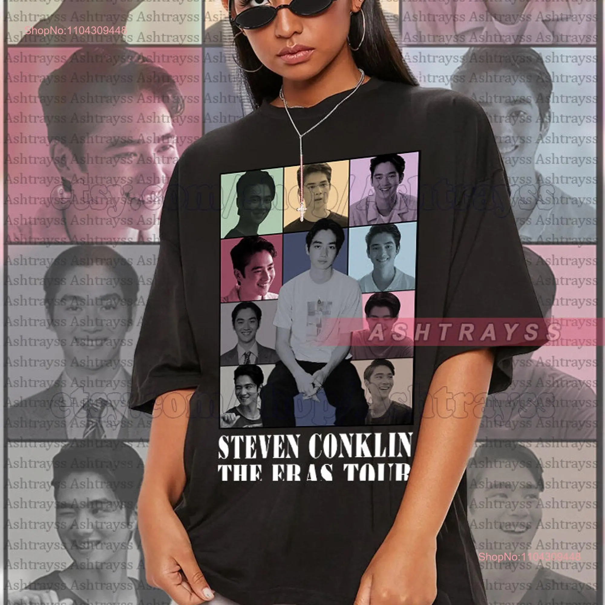 Steven Conklin The Eras Tour tee long or short sleeves