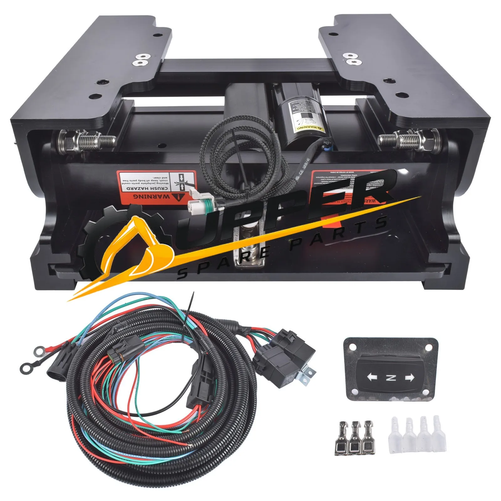 Black Boat Jack Plate 100105100 100-105100 Fit For 10HP To 200HP Boat Engines