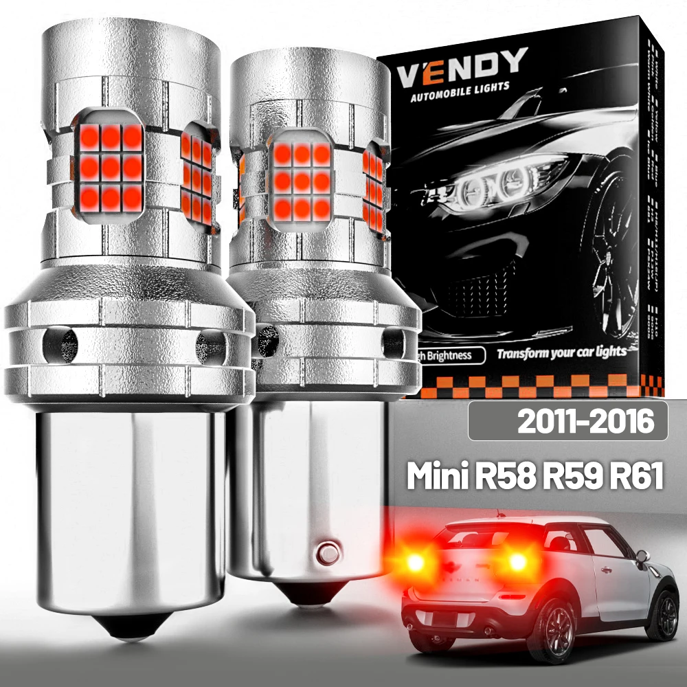 

2pcs LED Brake Light For Mini Cooper Coupe R58 Paceman R61 Roadster R59 2011-2016 2012 2013 2014 2015 Canbus Accessories